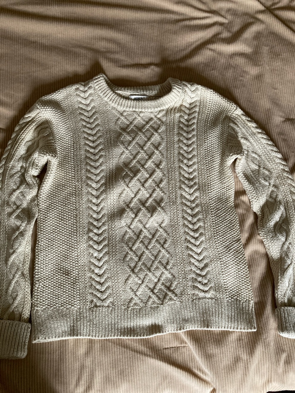 J Crew Cable Sweater